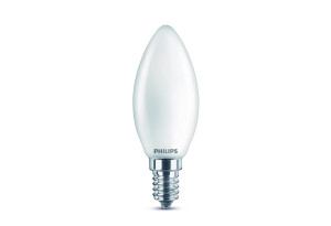Λάμπα Led Philips Classic Κερί 4.3W Ε14 Θερμό Φως