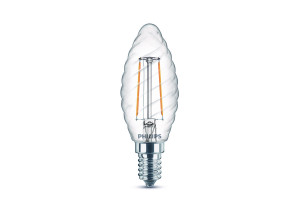 Λάμπα Led Philips 2W E14 Θερμό Φως