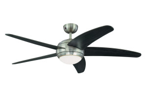Wellio Paros Ανεμιστήρας Ορoφής Φ132cm LED Καφέ