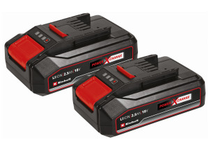 Μπαταρίες Einhell 18V 2500Ma Σετ 2 Τεμαχίων Power X-Change
