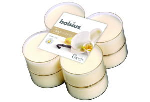Αρωματικό Ρεσώ Bolsius Maxi Vanilla 8 Τεμαχίων