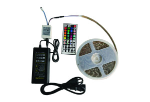 Ταινία Led 5M 14.4W/M Rgb IP65 με Τροφοδοτικό