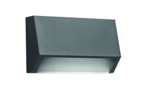 Απλίκα Led 3W 3000K Vk/02018/An/W 16x7cm IP65 Πλαστική