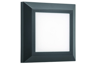 Απλίκα Led 3W 3000K Vk/02025/An/W 12.5x12.5cm IP65 Πλαστική