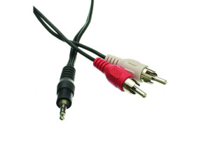 Καλώδιο Καρφί 3,5mm σε 2 RCA 1.5m