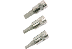 Καρυδάκι Lux Comfort Allen 1/4'', 4-5-6mm