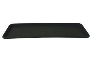 Πιάτο Ζαρντινιέρας 57X17cm Ανθρακί