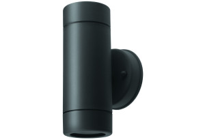 Απλίκα UpDown GU10 Ανθρακί Πλαστική 2x11W 6x8.8x15.8cm IP44