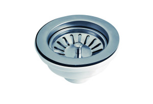Βαλβίδα Νεροχύτη Πλήρης Φ115mm Χρώμιο