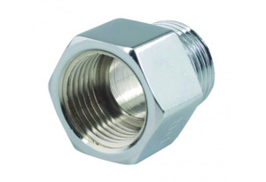 Μουφομαστός Θηλυκός Αρσενικός Βιδωτός 1/2''X3/8'' Χρωμέ
