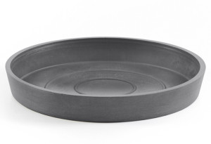 Πιάτο Γλάστρας Ecopots Amsterdam Φ21x3cm Γκρι
