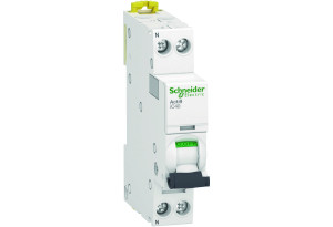 Μικροαυτόματος Διακόπτης Ασφαλείας Schneider Acti9 IC40, 1Π+N, Τύπου C, 16A, 4500A