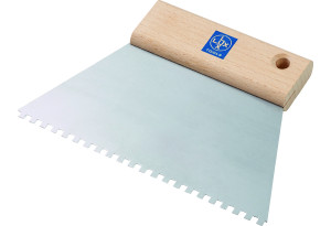 Σπάτουλα Lux Classic με Δόντια 180mm