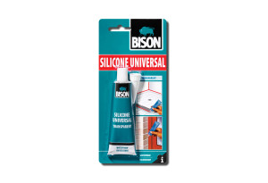 Σφραγιστικό Σιλικόνης Bison Universal 60ml Διάφανο