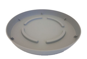 Πιάτο Γλάστρας Plastona Φ.14,7cm Γκρι Ανοιχτό