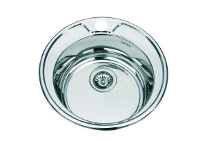 Νεροχύτης Inter Ceramic Alpaca Φ49cm Inox