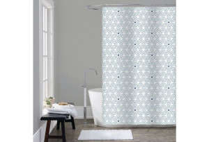 Κουρτίνα Μπάνιου Υφασμάτινη Cyclops Clair 240x180cm
