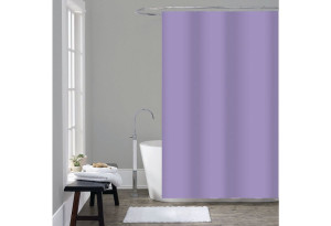 Κουρτίνα Μπάνιου Υφασμάτινη Cyclops Lavender 180x180cm