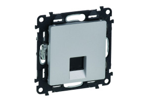 Legrand Valena Life Πρίζα Δικτύου Rj45 Ασημί