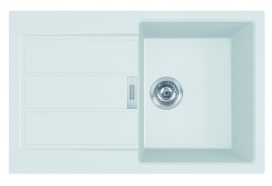 Νεροχύτης Franke Sirius 2 S2D 611 Polar White 78x50cm