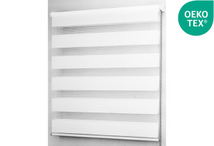 Ρολό Σκίασης Υφασμάτινο Central Home Zebra 230x100cm Λευκό