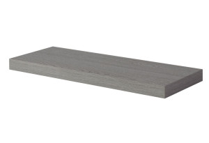 Ράφι Τοίχου Homefit (DSH0202Α) Γκρι 60X23.5X3.8cm