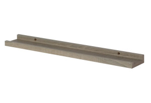 Ράφι Κορνίζας (DSF0301Α) από MDF σε Όψη Βελανιδιάς 60x9x3cm