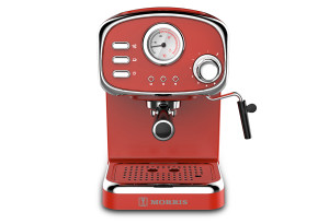 Morris Retro R20808EMR Μηχανή Espresso Χειροκίνητη 1100W