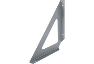 Γωνία Στήριξης Ραφιού Lux Triangel 1.7X19X19cm Λευκή