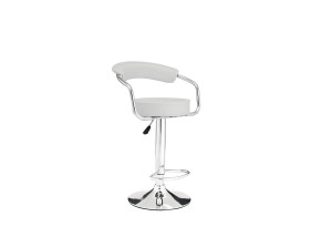 Σκαμπό Μπαρ Homefit Tony 51x53,5x86-106cm Λευκό