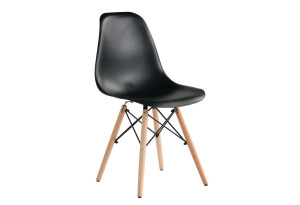 Καρέκλα Homefit Anais M52xΠ46xY82cm Μαύρη