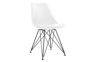 Καρέκλα Homefit Toulouse M58xΠ48xY86cm Λευκή