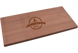 Σετ Πλάκες Καπνίσματος Jamestown 30x14cm Κέδρος 2τμχ