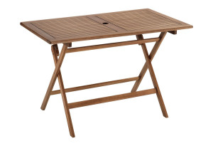 Τραπέζι Κήπου Nattera Greenville Πτυσσόμενο Μ120xΠ70xΥ72cm