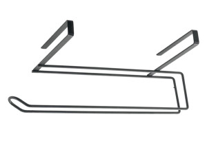 Metaltex Βάση για Ρολό Κουζίνας Lava Therm Easy Roll Μαύρη 35x18x10cm
