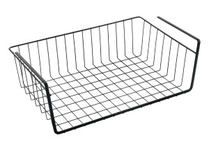 Metaltex Lava Therm Kanguro Θήκη Ραφιού Μαύρη Μεταλλική 40x26x14cm