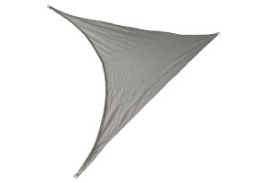 Πανί Σκίασης Home&Camp 3.2x3.2x3.2m Γκρι