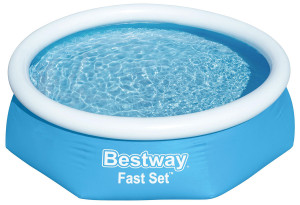 Πισίνα Bestway Fast Set με Φίλτρο 1.880lt