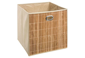 Κουτί Αποθήκευσης Υφασμάτινο B-Five Box Μπαμπού 31x31cm