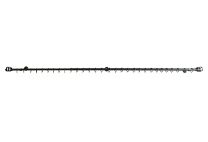 Κουρτινόβεργα Homefit Messina Επεκτεινόμενη Φ25/28mm 160/300cm Μπρονζέ