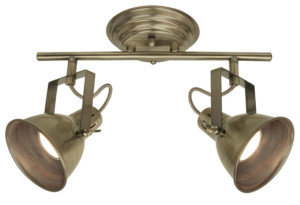 Viokef Praga Σποτ Διπλή Μπάρα 2x42W E14