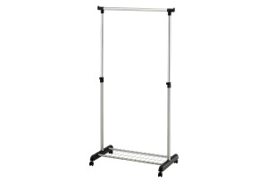Homefit Luga Κρεμάστρα Ρούχων Μεταλλική Χρωμέ 43x84.5x95/164cm