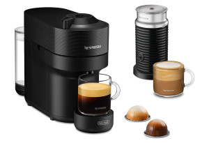 Delonghi NESPRESSO Vertuo Pop ENV90.BAE Μηχανή Καφέ & Aeroccino Liquorice Black