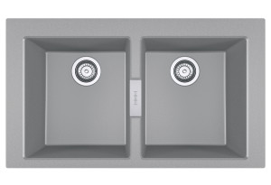Νεροχύτης Franke Sirius 2 S2D 620 Urban Grey 86x50cm