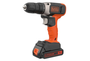 Black&Decker BCD001C2-QW Δραπανοκατσάβιδο Μπαταρίας 18V 2x1,5Ah