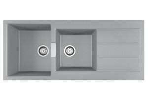 Νεροχύτης Franke Sirius 2 S2D 621 Urban Grey 116x50cm