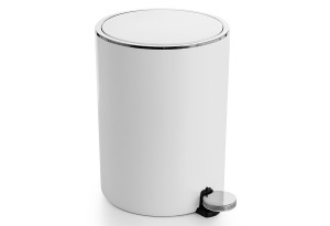 Marva Home Lenox Πλαστικό Χαρτοδοχείο 5l Λευκό