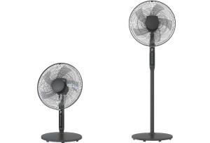 Wellio TX-1617R Ανεμιστήρας Ορθοστάτης 2σε1 Φ40cm