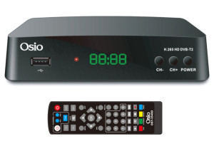 Osio OST-3545D Δέκτης Ψηφιακός Full HD DVBT2 MPEG-4