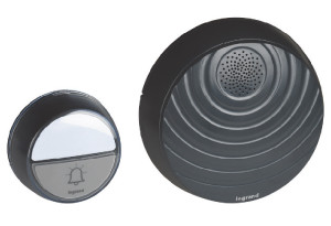 Legrand Ασύρματο Κουδούνι 8V Ανθρακί Comfort